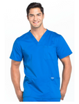 NEW CLINICAL MALE BLENDED TOP NEW V NECK