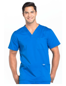 NEW CLINICAL MALE BLENDED TOP NEW V NECK